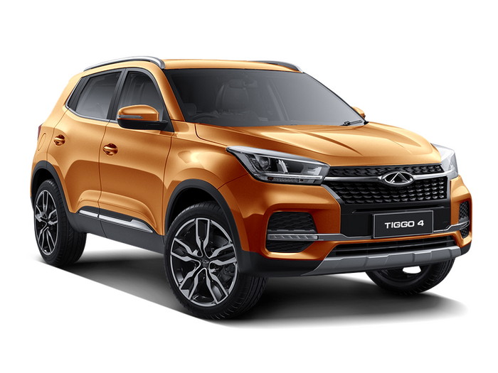 Chery Tiggo 4 Оранжевый