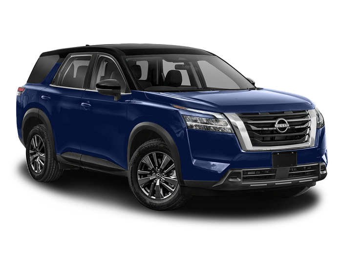 Nissan Pathfinder Синий перламутровый